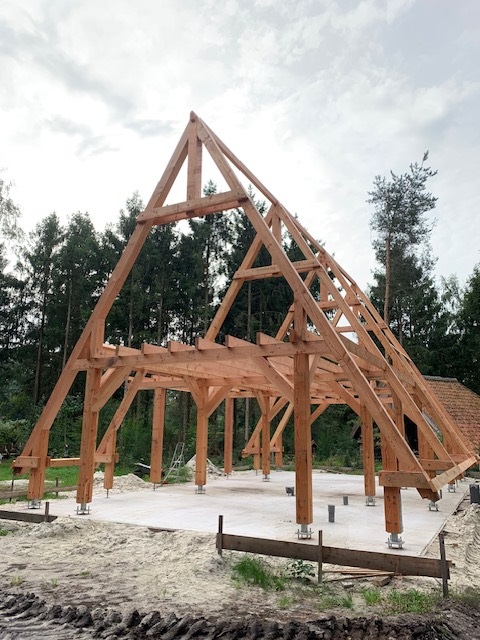 Natuurhuisje houtconstructie