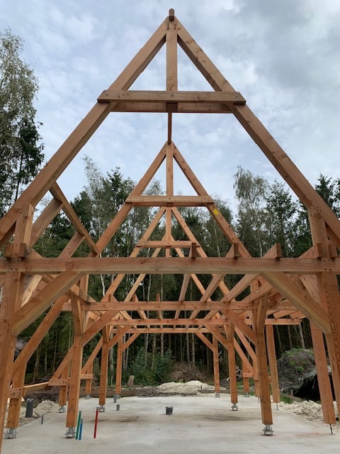 Natuurhuisje houtconstructie