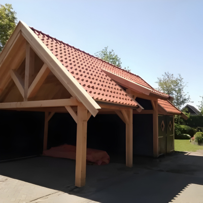 Dubbele carport