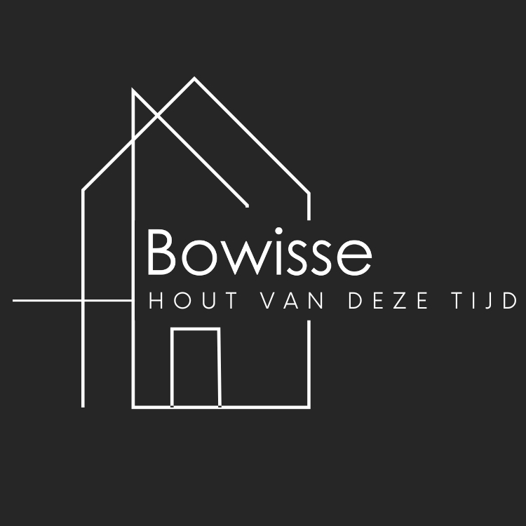Logo Bowisse 2024 houten bouwpakketten tuinhuis, schuur en garage